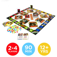 AQUARIUS Friends Card Scramble Board Game - Fun Family Party Game for Kids, Teens & Adults - Entertaining Game Night Gift - Officially Licensed Friends TV Show Merchandise image 1