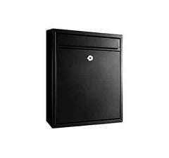 Wall Mounted Locking Steel Powder Coated Mailbox (Medium) image 1