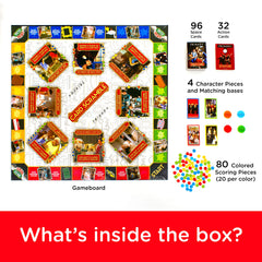 AQUARIUS Friends Card Scramble Board Game - Fun Family Party Game for Kids, Teens & Adults - Entertaining Game Night Gift - Officially Licensed Friends TV Show Merchandise image 2