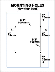 Wall Mounted Locking Steel Powder Coated Mailbox (Medium) image 3