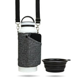 Water Bottle Bindle Bottle White 24oz Puppy Pack image 0