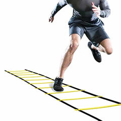 GHB Pro Agility Ladder 2 Pack Agility Training Ladder Speed 12 Rung 20ft with Carrying Bag image 0
