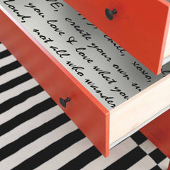 RoomMates Black Dream Big Script Peel and Stick Wallpaper 20.5" x 16.5 feet image 2