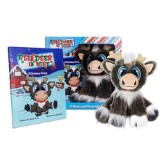 Reindeer In Here: A Christmas Friend (Book & 8" Plush Gift Set) Most Awarded Christmas Tradition Brand of 2018