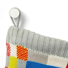 Wondershop 20" Color Block Stripe Sweater Knit Holiday Stocking