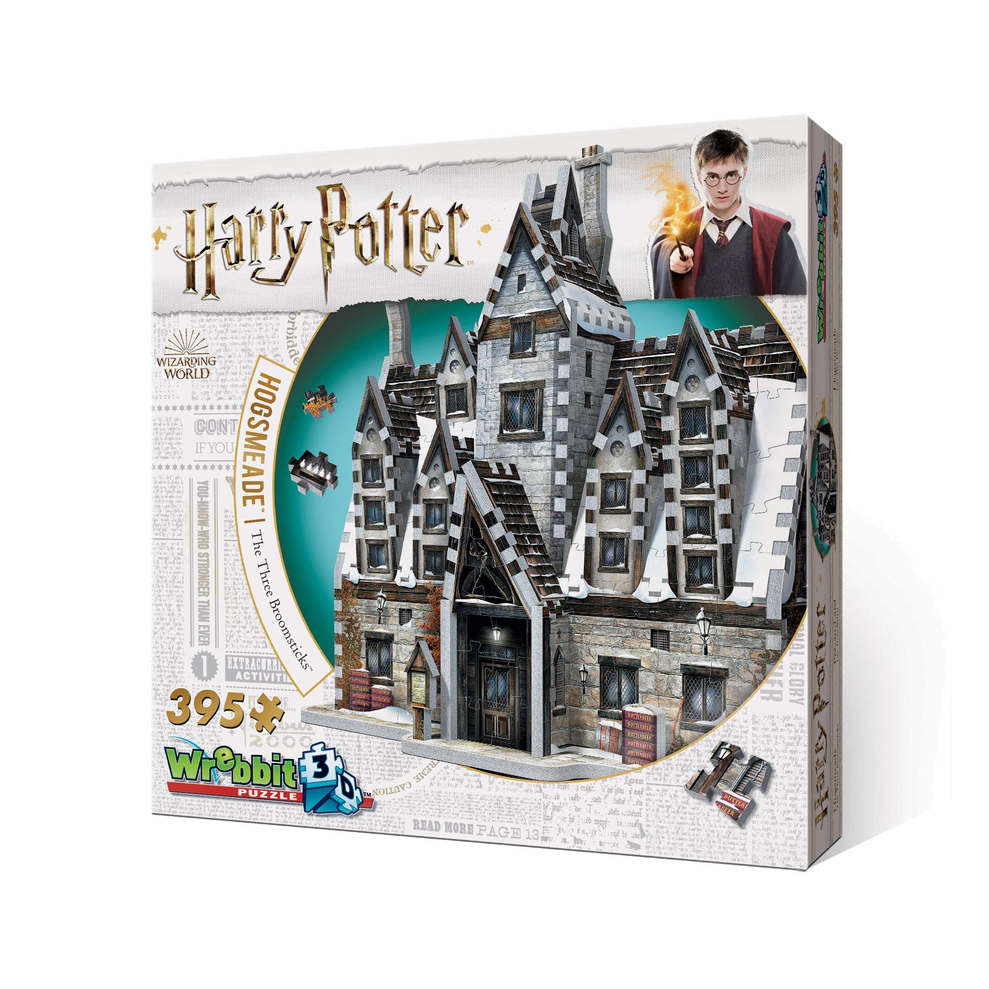 Wrebbit3d Harry Potter Hogsmeade The Three Broomsticks 3D Puzzle for Teens and Adults 395 Real Jigsaw Puzzle Pieces image 6