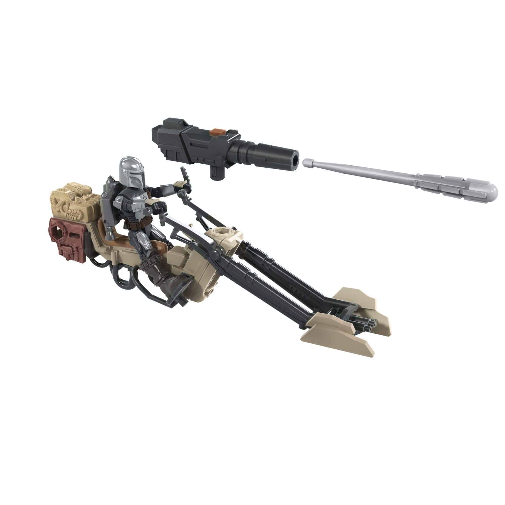 Star Wars Mission Fleet The Mandalorian and The Child Speeder Bike image 4