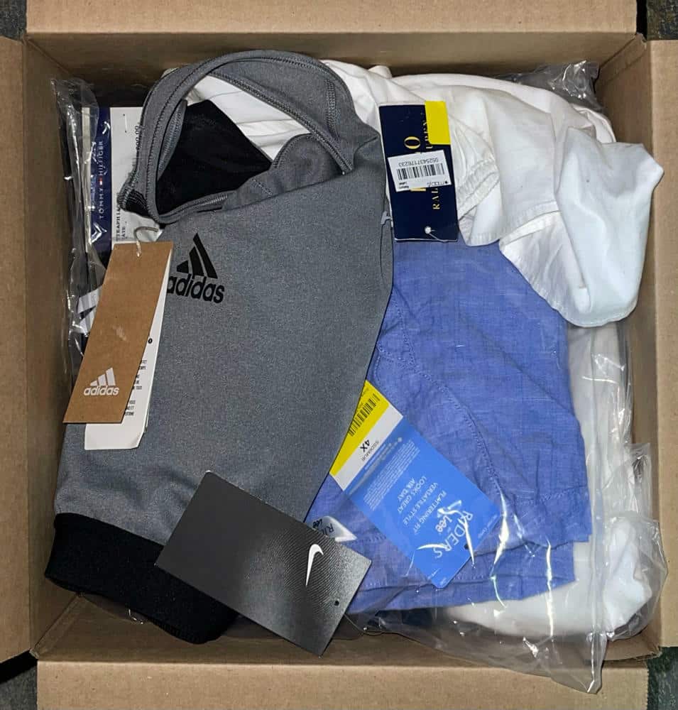 NEW! Clothing Reseller Wholesale Bundle Box Lot Min. Retail $175 image 1