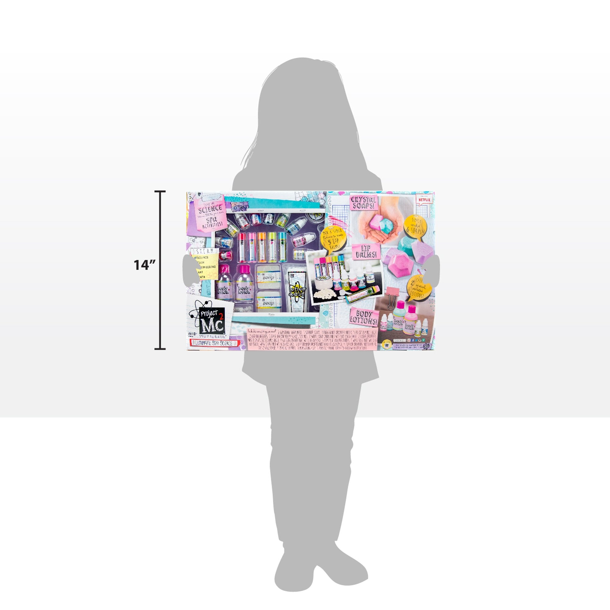 Project MC2 Ultimate Spa Studio Stem Science Cosmetic Kit by Horizon Group USA, Make Your Own Crystal Soaps image 4