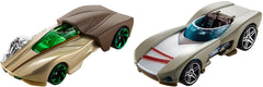 Hot Wheels Star Wars Rey Jedi Training &amp; Luke Skywalker, 2 Pack image 0