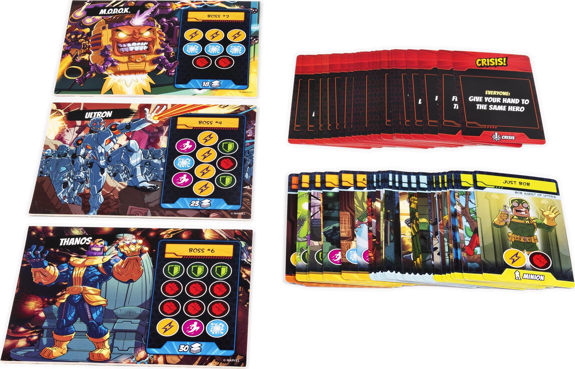 Spin Master Games 5-Minute Marvel, Fast-Paced Cooperative Card Game for Marvel Fans and Kids Aged 8 and Up image 2