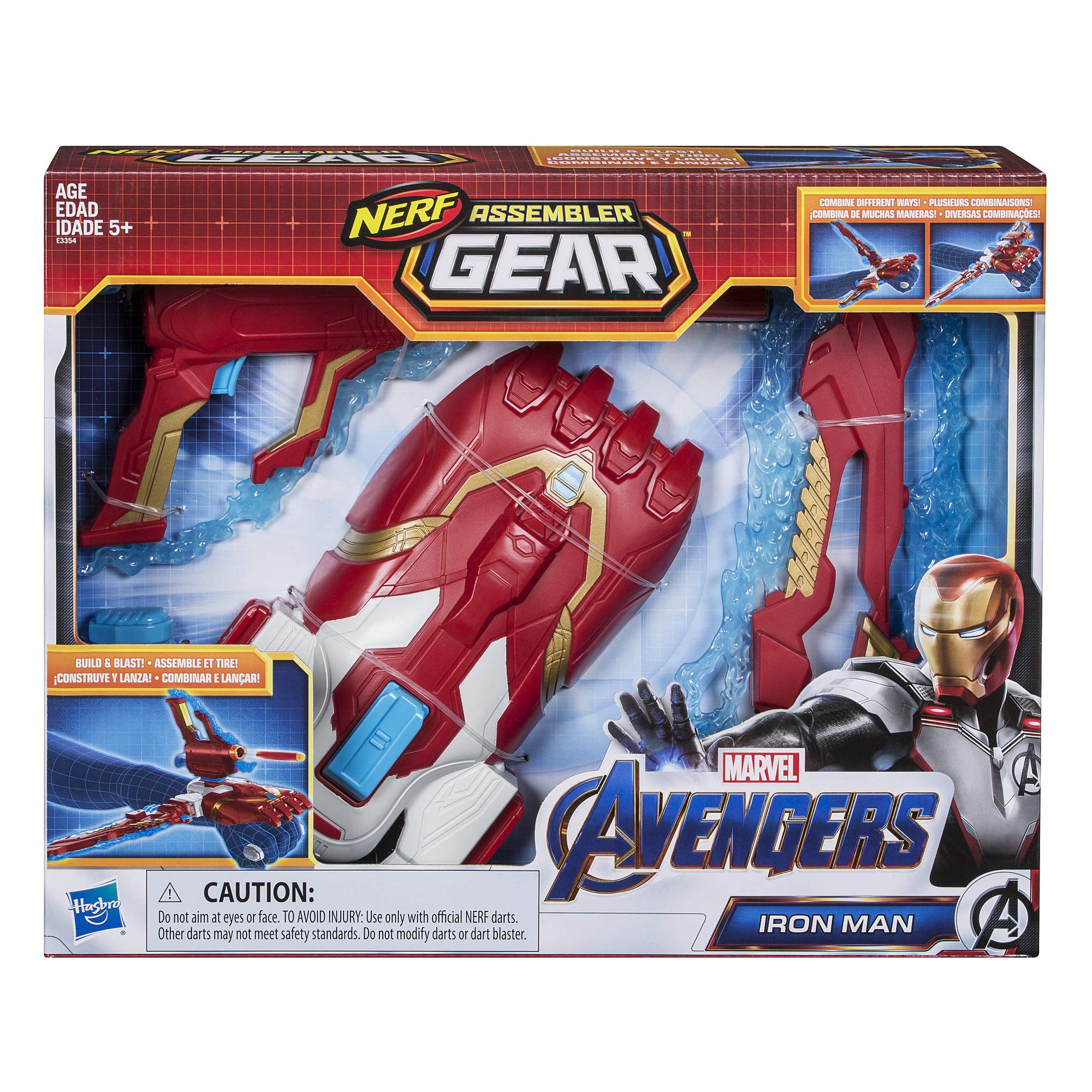 Avengers Marvel Endgame: Nerf Iron Man Assembler Gear image 1