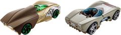 Hot Wheels Star Wars Rey Jedi Training &amp; Luke Skywalker, 2 Pack image 1