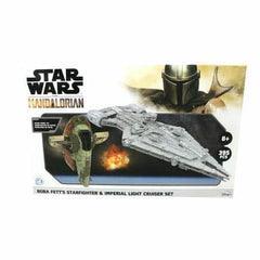 The Mandalorian Boba FETT'S Starfighter &amp; Imperial Light Cruiser image 0